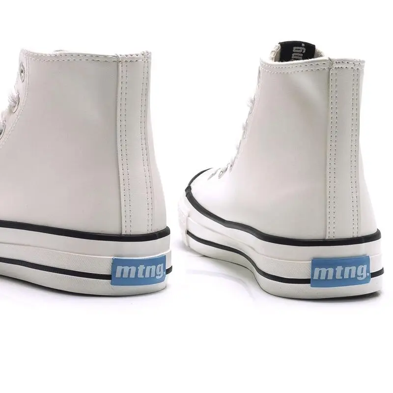 Zapatillas De Caminar Para Mujer Mtng Temi En Color Blanco - Imagen 4