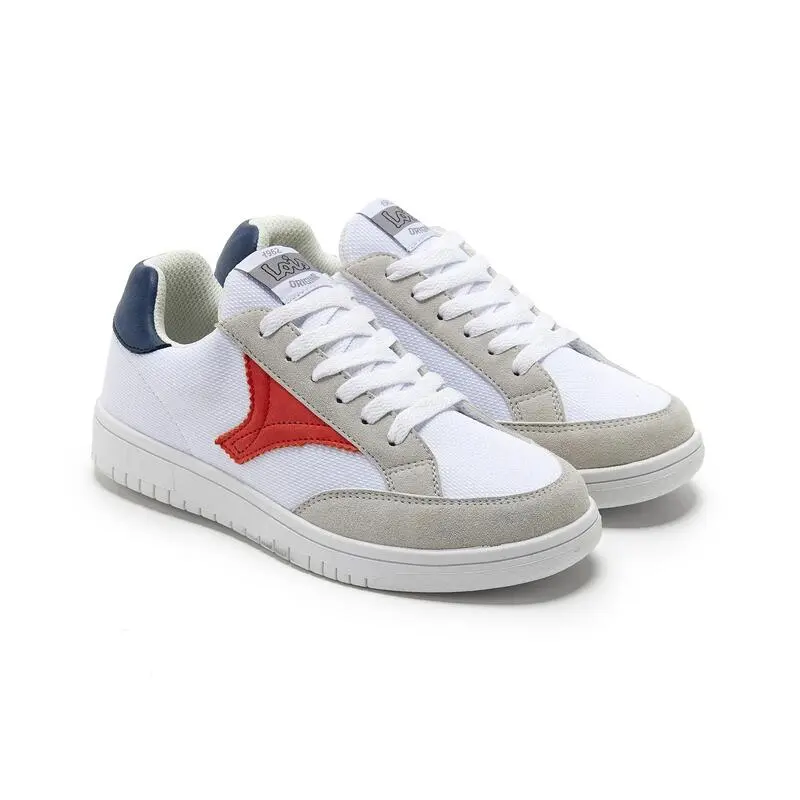 Zapatillas Deportivas Caminar Para Mujer Lois 85802 Blancas Con Cordones - Imagen 2