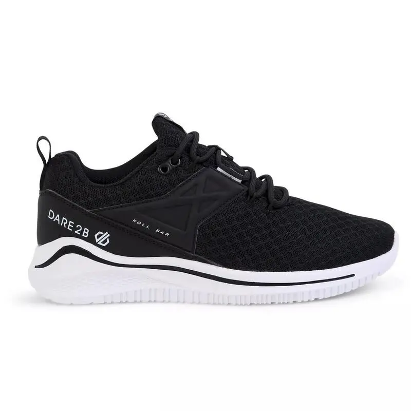 Dare 2b Zapatillas Deportivas Plyo Acordonado Ghillie Para Mujer Negro, Blanco - Imagen 3