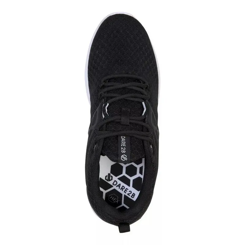 Dare 2b Zapatillas Deportivas Plyo Acordonado Ghillie Para Mujer Negro, Blanco - Imagen 4