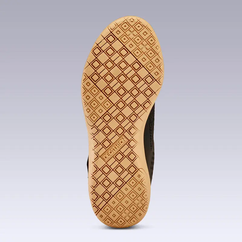 Kipsta Zapatillas Fútbol Sala Imviso 100 Tira Autoadherente Bebé Negro - Imagen 4