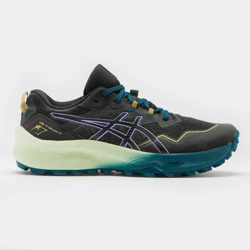 Zapatillas Trail Running Mujer Asics Gel Trabuco 11 Negro/violeta - Imagen 5